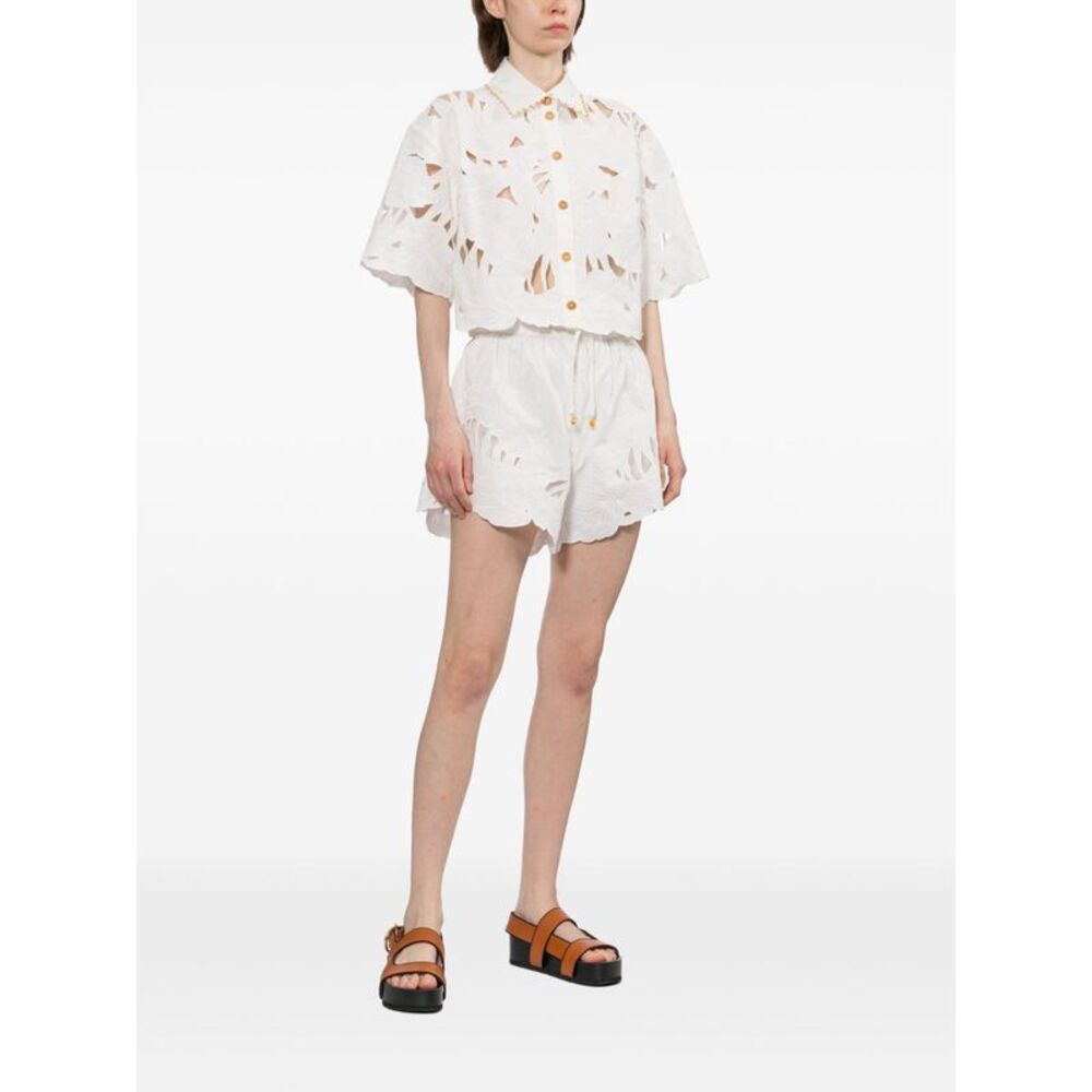 Zimmermann Women Mahon Cotton Short - Picture 2 of 5